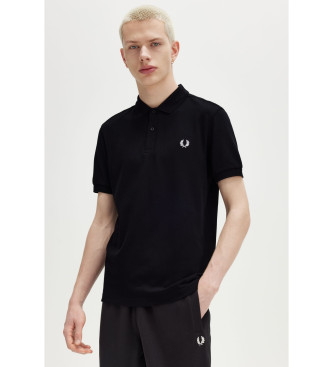 Fred Perry Polo tinta unita M6000 nera