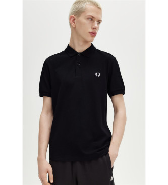 Fred Perry Polo tinta unita M6000 nera