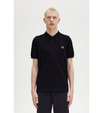 Fred Perry Polo tinta unita M6000 nera