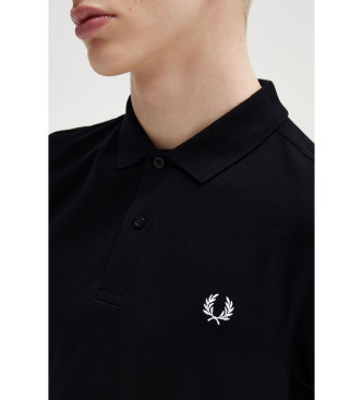 Fred Perry Polo tinta unita M6000 nera