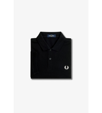 Fred Perry Polo tinta unita M6000 nera