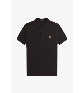 Fred Perry Polo tinta unita M6000 nera