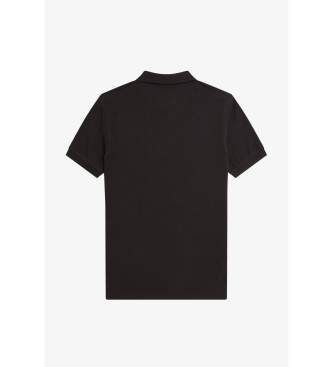 Fred Perry Polo tinta unita M6000 nera