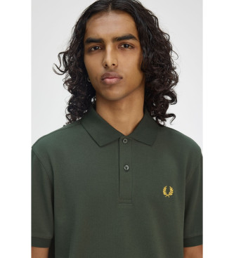 Fred Perry Polo tinta unita M6000 verde