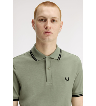Fred Perry Polo Plain M6000 verde