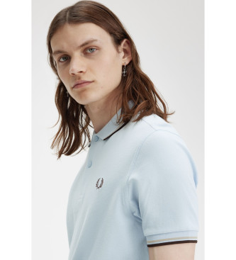 Fred Perry Bl poloshirt med piping