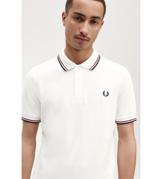 Fred Perry Poloshirt mit weier Paspel