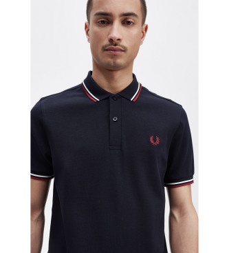 Fred Perry Polo shirt with navy piping
