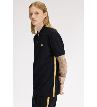 Fred Perry Polo a righe nere