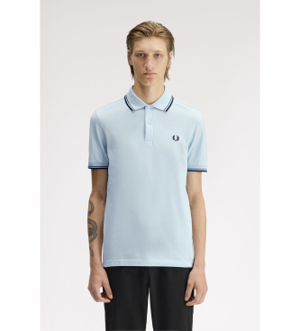 Fred Perry Polo Twin Tipped azul