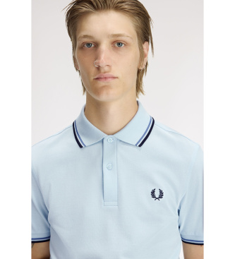 Fred Perry Polo Twin Tipped azul