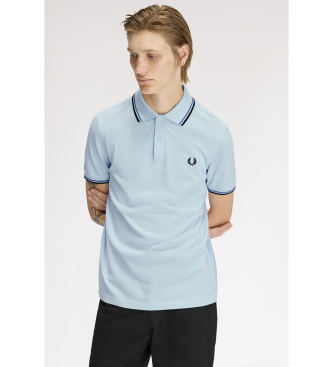 Fred Perry Polo Twin Tipped azul