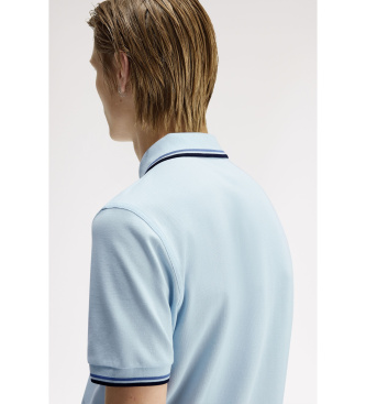 Fred Perry Polo Twin Tipped azul