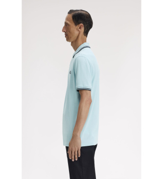 Fred Perry Polo Twin Tipped azul
