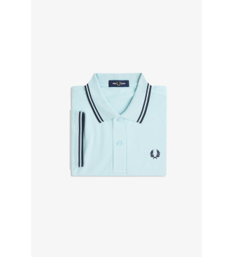 Fred Perry Polo Twin Tipped azul