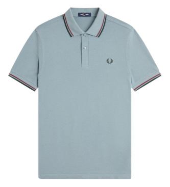 Fred Perry Polo Twin Tipped azul