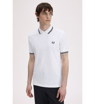 Fred Perry Polo Twin Tipped blanco