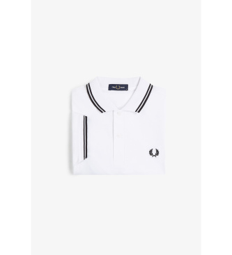 Fred Perry Polo Twin Tipped blanco
