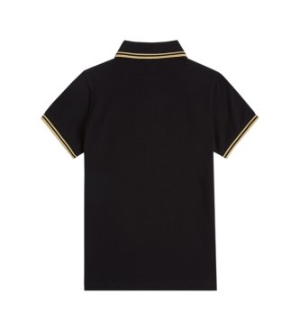 Fred Perry Polo Twin Tipped England preto