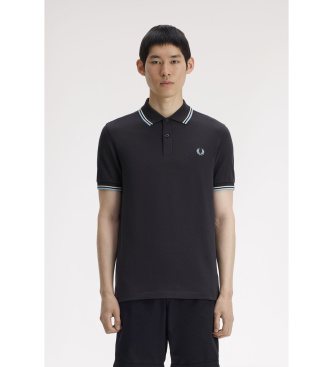 Fred Perry Polo Twin Tipped gris