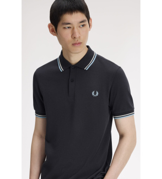 Fred Perry Polo Twin Tipped gris