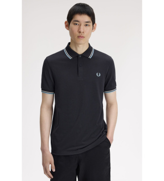 Fred Perry Polo Twin Tipped gris