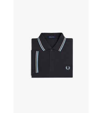 Fred Perry Polo Twin Tipped gris