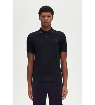 Fred Perry Polo com duas pontas azul-marinho