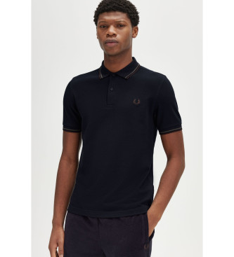 Fred Perry Polo com duas pontas azul-marinho