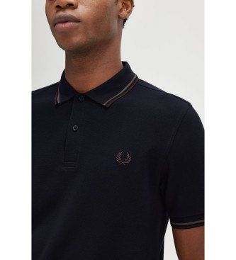 Fred Perry Polo com duas pontas azul-marinho