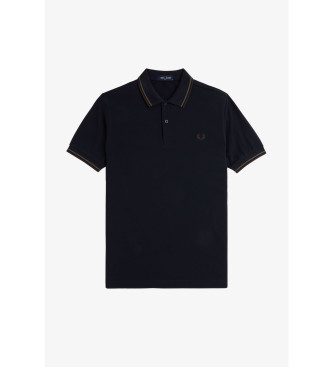 Fred Perry Polo Twin Tipped marinbl