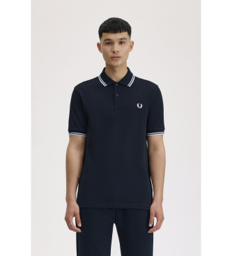 Fred Perry Polo Twin Tipped marino
