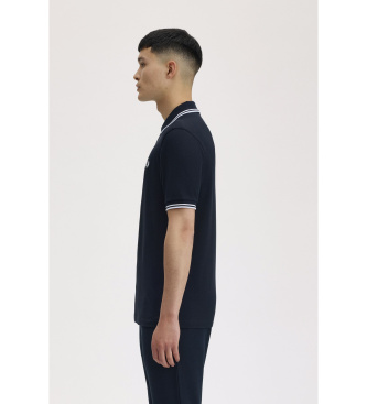 Fred Perry Polo Twin Tipped marino