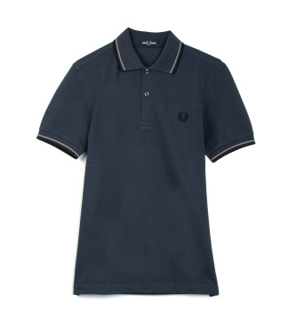 Fred Perry Polo Twin Tipped marino