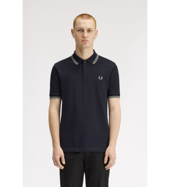 Fred Perry Polo Twin Tipped marino