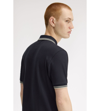Fred Perry Polo Twin Tipped marino