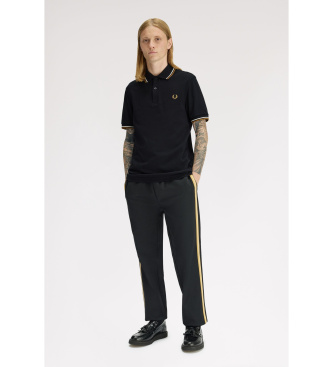 Fred Perry Polo Twin Tipped negro