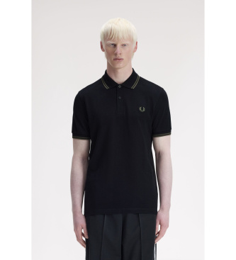 Fred Perry Polo Twin Tipped negro
