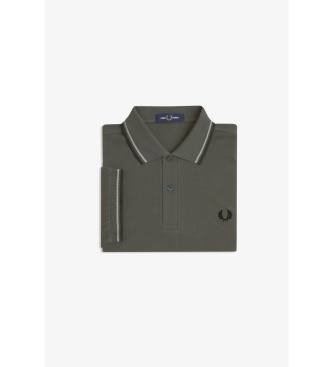 Fred Perry Polo Twin Tipped verde