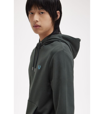 Fred Perry Sudadera con capucha y ribetes 