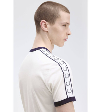 Fred Perry Raped Ringer T-shirt bež