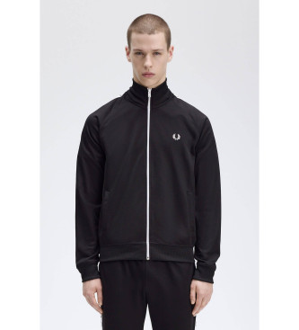 Fred Perry Taped Track Jacket svart
