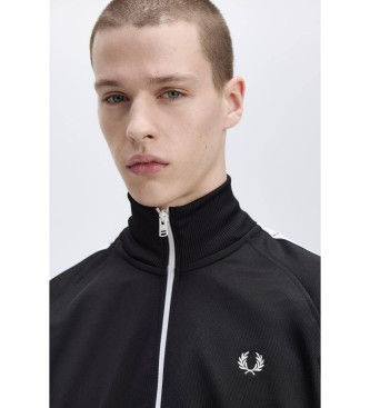 Fred Perry Taped Track Jacket svart