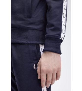 Fred Perry Taped Track Jacket bl