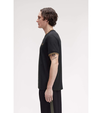 Fred Perry T-shirt Twin Tipped czarny