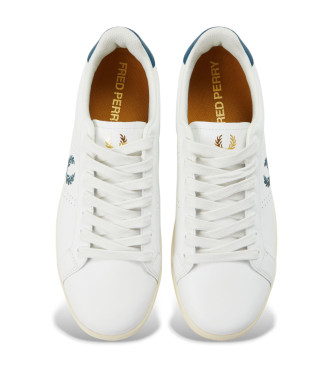 Fred Perry Leather Sneakers B721 white