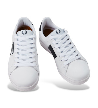 Fred Perry Skórzane trampki B721 białe