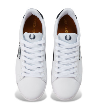 Fred Perry Skórzane trampki B721 białe