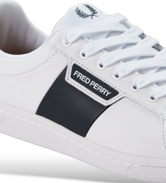 Fred Perry Skórzane trampki B721 białe