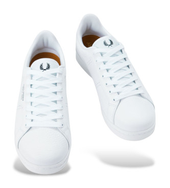 Fred Perry Leather Sneakers B722 white